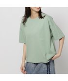 【ニコアンド/niko and】のバックステッチベーシックTシャツ 人気、トレンドファッション・服の通販 founy(ファニー) ファッション Fashion レディースファッション WOMEN トップス・カットソー Tops/Tshirt シャツ/ブラウス Shirts/Blouses ロング / Tシャツ T-Shirts バッグ Bag おすすめ Recommend インナー Inner シンプル Simple デニム Denim ベスト Vest ボーダー Border ワイド Wide 夏 Summer 無地 Plain Color thumbnail ライトグリーン72|ID: prp329100004091947 ipo3291000000028547746