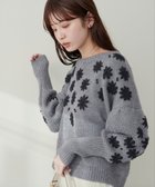 【ナチュラルクチュール/natural couture】の【WEB限定】お花刺繍ニット 人気、トレンドファッション・服の通販 founy(ファニー) ファッション Fashion レディースファッション WOMEN トップス・カットソー Tops/Tshirt ニット Knit Tops 2024年 2024 2024-2025秋冬・A/W Aw/Autumn/Winter/Fw/Fall/2024-2025 おすすめ Recommend シンプル Simple フラワー Flower ポケット Pocket thumbnail グレー|ID: prp329100004092015 ipo3291000000028624503