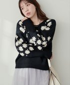 【ナチュラルクチュール/natural couture】の【WEB限定】お花刺繍ニット 人気、トレンドファッション・服の通販 founy(ファニー) ファッション Fashion レディースファッション WOMEN トップス・カットソー Tops/Tshirt ニット Knit Tops 2024年 2024 2024-2025秋冬・A/W Aw/Autumn/Winter/Fw/Fall/2024-2025 おすすめ Recommend シンプル Simple フラワー Flower ポケット Pocket thumbnail ブラック|ID: prp329100004092015 ipo3291000000028624508