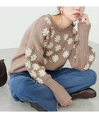 【ナチュラルクチュール/natural couture】の【WEB限定】お花刺繍ニット 人気、トレンドファッション・服の通販 founy(ファニー) ファッション Fashion レディースファッション WOMEN トップス・カットソー Tops/Tshirt ニット Knit Tops 2024年 2024 2024-2025秋冬・A/W Aw/Autumn/Winter/Fw/Fall/2024-2025 おすすめ Recommend シンプル Simple フラワー Flower ポケット Pocket thumbnail モカ|ID: prp329100004092015 ipo3291000000028624511