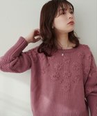 【ナチュラルクチュール/natural couture】の【WEB限定】お花刺繍ニット 人気、トレンドファッション・服の通販 founy(ファニー) ファッション Fashion レディースファッション WOMEN トップス・カットソー Tops/Tshirt ニット Knit Tops 2024年 2024 2024-2025秋冬・A/W Aw/Autumn/Winter/Fw/Fall/2024-2025 おすすめ Recommend シンプル Simple フラワー Flower ポケット Pocket thumbnail ピンク|ID: prp329100004092015 ipo3291000000028624515