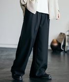 【ロッキーモンロー/Rocky Monroe】のセンタープレス 2タック ワイドストレートスラックスパンツ 人気、トレンドファッション・服の通販 founy(ファニー) ファッション Fashion レディースファッション WOMEN パンツ Pants 春 Spring カットソー Cut And Sew シューズ Shoes ストレッチ Stretch ストレート Straight スニーカー Sneakers スマホ Smartphone センター Center ダブル Double ドレス Dress ポケット Pocket リラックス Relax ルーズ Loose ワイド Wide 再入荷 Restock/Back In Stock/Re Arrival S/S・春夏 Ss・Spring/Summer 夏 Summer エレガント 上品 Elegant thumbnail ブラック|ID: prp329100004092106 ipo3291000000028904134