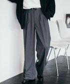 【ロッキーモンロー/Rocky Monroe】のセンタープレス 2タック ワイドストレートスラックスパンツ 人気、トレンドファッション・服の通販 founy(ファニー) ファッション Fashion レディースファッション WOMEN パンツ Pants 春 Spring カットソー Cut And Sew シューズ Shoes ストレッチ Stretch ストレート Straight スニーカー Sneakers スマホ Smartphone センター Center ダブル Double ドレス Dress ポケット Pocket リラックス Relax ルーズ Loose ワイド Wide 再入荷 Restock/Back In Stock/Re Arrival S/S・春夏 Ss・Spring/Summer 夏 Summer エレガント 上品 Elegant thumbnail チャコール|ID: prp329100004092106 ipo3291000000028904136