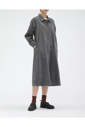 【マーガレットハウエル/MARGARET HOWELL】の9月上旬-下旬 DRY COTTON NEEDLECORD 人気、トレンドファッション・服の通販 founy(ファニー) ファッション Fashion レディースファッション WOMEN コーデュロイ Corduroy ドレス Dress フロント Front ポケット Pocket ヴィンテージ Vintage |ID:prp329100004092321