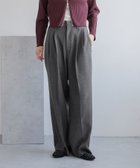 【ローリーズファーム/LOWRYS FARM】のホップサックワイドパンツ 人気、トレンドファッション・服の通販 founy(ファニー) ファッション Fashion レディースファッション WOMEN パンツ Pants おすすめ Recommend ジャケット Jacket セットアップ Set Up センター Center ベスト Vest ワイド Wide ワッシャー Washer thumbnail チャコールグレー18|ID: prp329100004092454 ipo3291000000027794175