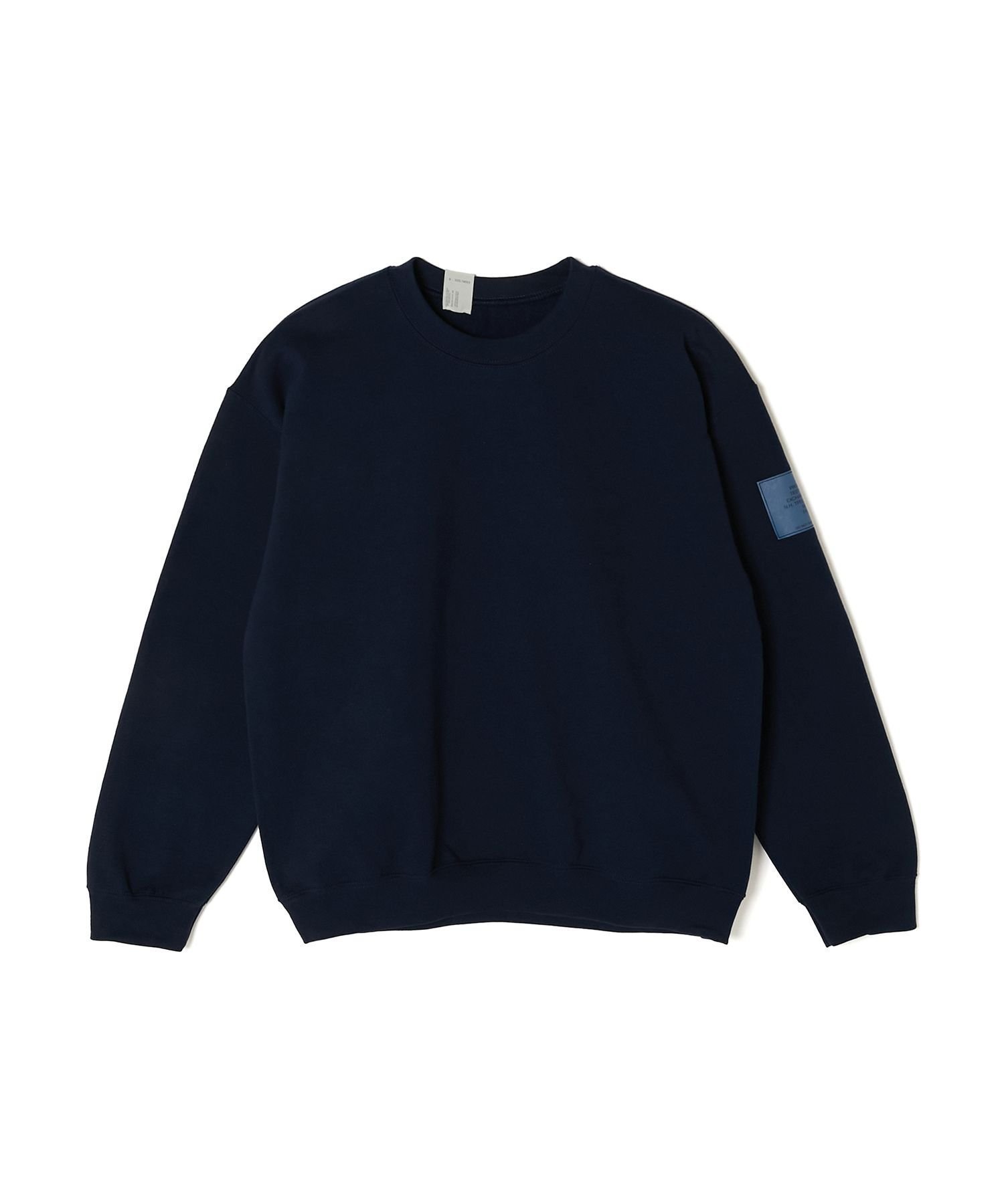 【エヌ.ハリウッド/N.HOOLYWOOD / MEN】のCREWNECK SWEARTSHIRT インテリア・キッズ・メンズ・レディースファッション・服の通販 founy(ファニー) 　ファッション　Fashion　メンズファッション　MEN　トップス・カットソー　Tops/Tshirt/Men　シャツ　Shirts　コレクション　Collection　ショルダー　Shoulder　スリーブ　Sleeve　ドロップ　Drop　ボックス　Box　ミリタリー　Military　NAVY|ID: prp329100004092894 ipo3291000000028305284