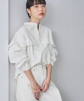 【コーエン/COEN】 デニムフリルブラウス人気、トレンドファッション・服の通販 founy(ファニー) ファッション Fashion レディースファッション WOMEN トップス・カットソー Tops/Tshirt シャツ/ブラウス Shirts/Blouses おすすめ Recommend ショルダー Shoulder デニム Denim ドロップ Drop バランス Balance フェミニン Feminine フリル Frills マニッシュ Mannish ミックス Mix |ID:prp329100004093327