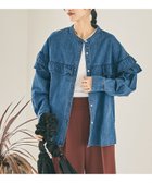 【コーエン/COEN】のデニムフリルブラウス 人気、トレンドファッション・服の通販 founy(ファニー) ファッション Fashion レディースファッション WOMEN トップス・カットソー Tops/Tshirt シャツ/ブラウス Shirts/Blouses おすすめ Recommend ショルダー Shoulder デニム Denim ドロップ Drop バランス Balance フェミニン Feminine フリル Frills マニッシュ Mannish ミックス Mix thumbnail COBALT|ID: prp329100004093327 ipo3291000000028679538