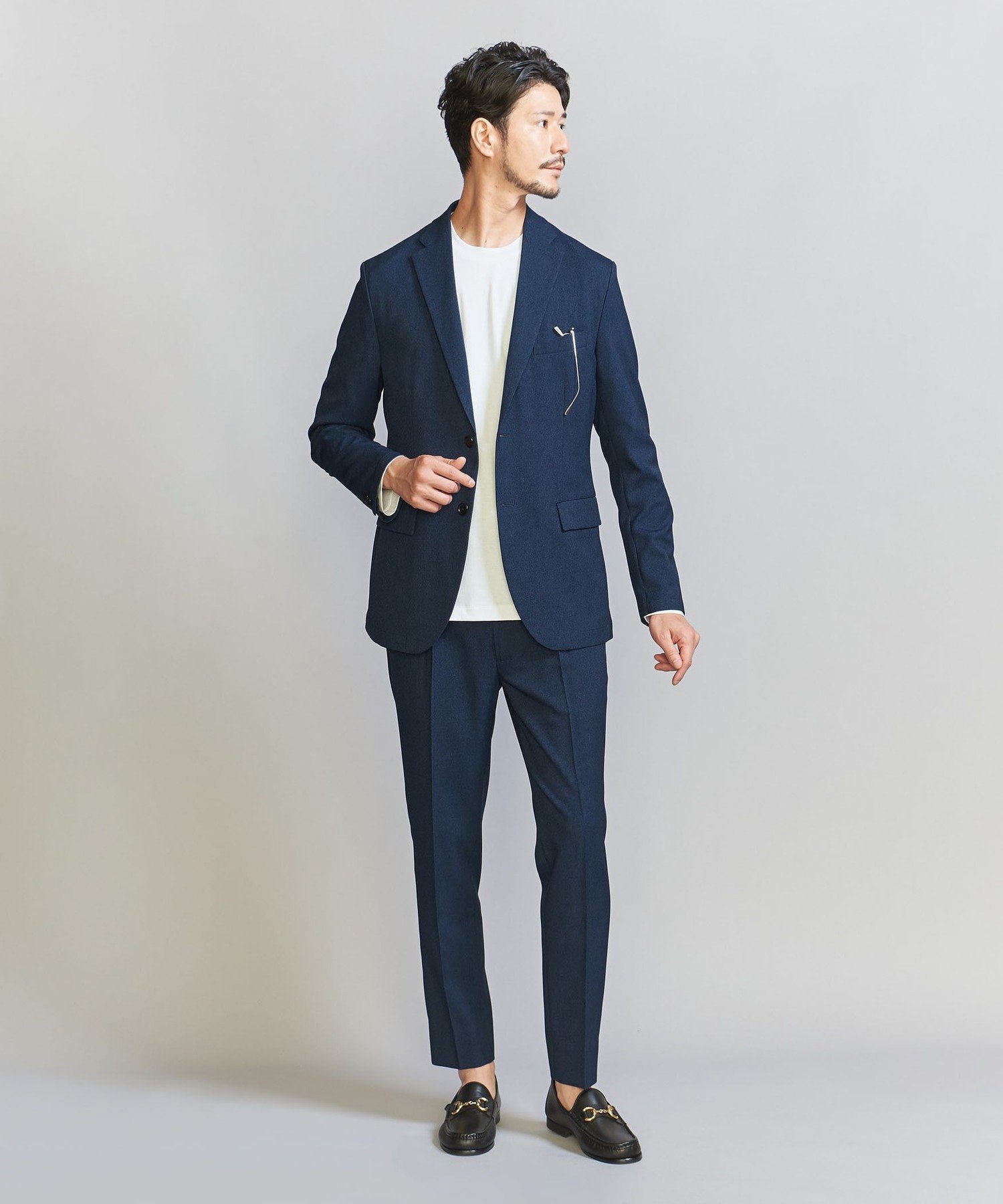 【ビューティ&ユース ユナイテッドアローズ/BEAUTY&YOUTH / UNITED ARROWS / MEN】の【WEB限定 WARDROBE SMART】LANATEC セットアップ/背抜きジャケット イージーパンツ インテリア・キッズ・メンズ・レディースファッション・服の通販 founy(ファニー) 　ファッション　Fashion　メンズファッション　Fashion for Men　ボトムス　Bottoms　インナー　Innerwear　ウォッシャブル　Machine Washable　コイン　Coin, Coin Design　シェイプ　Shape, Slim Fit　ショルダー　Shoulder, Shoulder Strap　ジャケット　Jacket, Outerwear　スマート　Smart, Elegant　セットアップ　Set-Up, Coordinated Outfit　バランス　Balance, Style Balance　ファブリック　Fabric, Textile　フィット　Fit, Slim Fit　フラップ　Flap, Flap Pocket　プリーツ　Pleats, Pleated　ポケット　Pocket, Pocket Detail　ミドル　Middle Length, Mid Height　無地　Plain, Solid Color　おすすめ　Recommended / Our Picks　エレガント 上品　Elegant　ROYAL|ID: prp329100004093387 ipo3291000000031682572