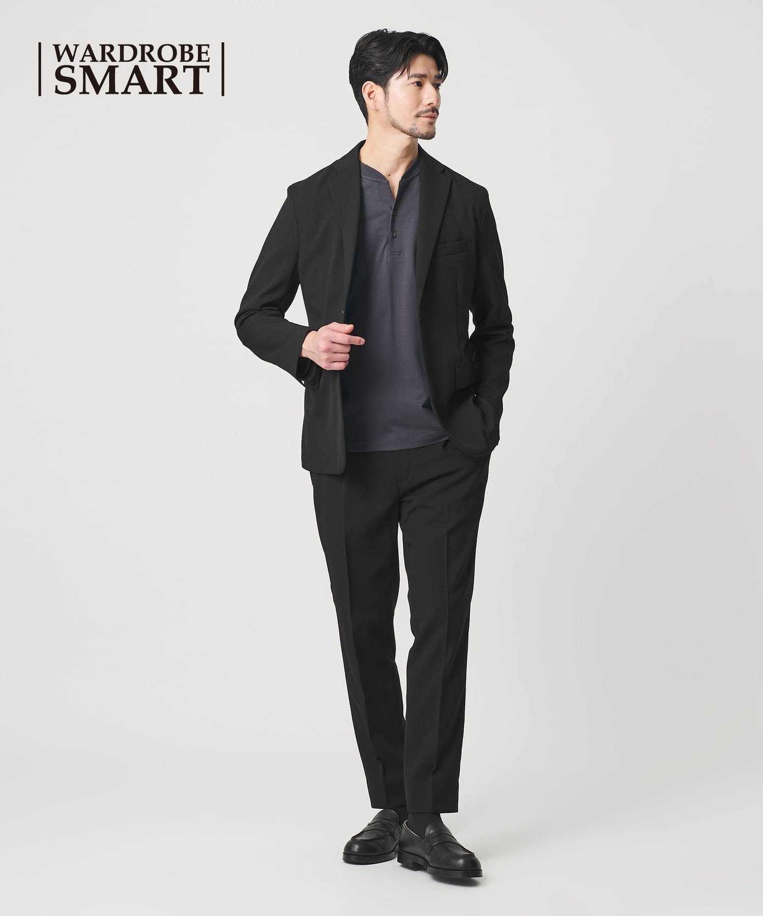 【ビューティ&ユース ユナイテッドアローズ/BEAUTY&YOUTH / UNITED ARROWS / MEN】の【WEB限定 WARDROBE SMART】LANATEC セットアップ/背抜きジャケット イージーパンツ インテリア・キッズ・メンズ・レディースファッション・服の通販 founy(ファニー) 　ファッション　Fashion　メンズファッション　Fashion for Men　ボトムス　Bottoms　インナー　Innerwear　ウォッシャブル　Machine Washable　秋　Autumn　コイン　Coin, Coin Design　シェイプ　Shape, Slim Fit　ショルダー　Shoulder, Shoulder Strap　ジャケット　Jacket, Outerwear　スマート　Smart, Elegant　セットアップ　Set-Up, Coordinated Outfit　チェック　Check, Plaid, Tartan　バランス　Balance, Style Balance　ファブリック　Fabric, Textile　フィット　Fit, Slim Fit　フラップ　Flap, Flap Pocket　プリーツ　Pleats, Pleated　ポケット　Pocket, Pocket Detail　ミドル　Middle Length, Mid Height　無地　Plain, Solid Color　冬　Winter / This Winter　おすすめ　Recommended / Our Picks　エレガント 上品　Elegant　入学式　Entrance Ceremony　卒業式　Graduation Ceremony　BLACK|ID: prp329100004093387 ipo3291000000034684115