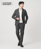 【ビューティ&ユース ユナイテッドアローズ/BEAUTY&YOUTH / UNITED ARROWS / MEN】の【WEB限定 WARDROBE SMART】LANATEC セットアップ/背抜きジャケット イージーパンツ MD.GRAY|ID: prp329100004093387 ipo3291000000034732530