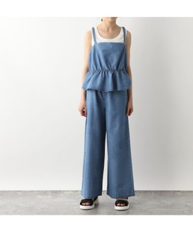 【グローバルワーク/GLOBAL WORK / KIDS】の2SETビスチェセットアップ/キッズ/130121 人気、トレンドファッション・服の通販 founy(ファニー) ファッション Fashion キッズファッション KIDS インナー Inner ガーリー Girly セットアップ Set Up タンク Tank ダウン Down ビスチェ Bustier フリル Frills ペプラム Peplum ボトム Bottom ワイド Wide |ID:prp329100004094363