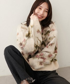 【ナチュラルクチュール/natural couture】の花柄ジャガード起毛ニット 人気、トレンドファッション・服の通販 founy(ファニー) ファッション Fashion レディースファッション WOMEN トップス・カットソー Tops/Tshirt ニット Knit Tops 花柄・フラワープリント・モチーフ Flower Patterns サテン Satin ストレッチ Stretch スリーブ Sleeve デニム Denim 定番 Standard フェミニン Feminine ボトム Bottom ロング Long ワンポイント One Point 冬 Winter A/W・秋冬 Aw・Autumn/Winter・Fw・Fall-Winter おすすめ Recommend 2024年 2024 エレガント 上品 Elegant 2024-2025秋冬・A/W Aw/Autumn/Winter/Fw/Fall/2024-2025 |ID:prp329100004094483