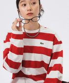 【ビームス ウイメン/BEAMS】の【別注】LACOSTE / ストライプ ロングスリーブ Tシャツ ラコステ 24AW 人気、トレンドファッション・服の通販 founy(ファニー) ファッション Fashion レディースファッション WOMEN トップス・カットソー Tops/Tshirt シャツ/ブラウス Shirts/Blouses ロング / Tシャツ T-Shirts インナー Inner シンプル Simple ジャケット Jacket ストライプ Stripe スリーブ Sleeve バランス Balance ブルゾン Blouson ボーダー Border 別注 Special Order モダン Modern ルーズ Loose ロング Long A/W・秋冬 Aw・Autumn/Winter・Fw・Fall-Winter おすすめ Recommend 2024年 2024 2024-2025秋冬・A/W Aw/Autumn/Winter/Fw/Fall/2024-2025 thumbnail RED|ID: prp329100004094547 ipo3291000000028867628