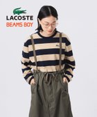 【ビームス ウイメン/BEAMS】の【別注】LACOSTE / ストライプ ロングスリーブ Tシャツ ラコステ 24AW NAVY|ID: prp329100004094547 ipo3291000000028867633