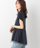 【グローバルワーク/GLOBAL WORK】のMATINEE LINE/冷感チュール切り替えプルオーバー/135768 人気、トレンドファッション・服の通販 founy(ファニー) ファッション Fashion レディースファッション WOMEN トップス・カットソー Tops/Tshirt プルオーバー Pullover カットソー Cut And Sew ストレッチ Stretch チュール Tulle デニム Denim ペプラム Peplum thumbnail ネイビー88|ID: prp329100004094556 ipo3291000000028533962