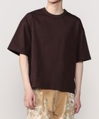 【ビショップ/Bshop / MEN】のコットン クルーネックTシャツ MEN 人気、トレンドファッション・服の通販 founy(ファニー) ファッション Fashion メンズファッション MEN ショルダー Shoulder ドロップ Drop ベーシック Basic ボックス Box thumbnail BROWN|ID: prp329100004094608 ipo3291000000028564339