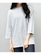 【エーエムエス/A.M.S】のGoodwear ロンT 七分袖Tシャツ 切替 USAコットン シンプル 無地 グレー|ID: prp329100004094968 ipo3291000000028883396