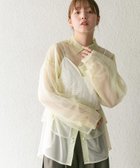 【ケービーエフ/KBF / URBAN RESEARCH】のレイヤードシアーシャツ 人気、トレンドファッション・服の通販 founy(ファニー) ファッション Fashion レディースファッション WOMEN トップス・カットソー Tops/Tshirt シャツ/ブラウス Shirts/Blouses 2024年 2024 2024-2025秋冬・A/W Aw/Autumn/Winter/Fw/Fall/2024-2025 A/W・秋冬 Aw・Autumn/Winter・Fw・Fall-Winter 冬 Winter キャミソール Camisole シンプル Simple タンク Tank チュール Tulle デニム Denim ボトム Bottom thumbnail L.GRN×IVO|ID: prp329100004095778 ipo3291000000028546296