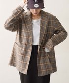 【チャオパニックティピー/CIAOPANIC TYPY】の【WEB限定】アソートテーラードジャケット 人気、トレンドファッション・服の通販 founy(ファニー) ファッション Fashion レディースファッション WOMEN アウター Coat Outerwear ジャケット Jackets テーラードジャケット Tailored Jackets 秋 Autumn/Fall チェック Check デニム Denim トレンド Trend フレア Flare ベーシック Basic おすすめ Recommend 2024年 2024 2024-2025秋冬・A/W Aw/Autumn/Winter/Fw/Fall/2024-2025 thumbnail ブラウン|ID: prp329100004095785 ipo3291000000028715057