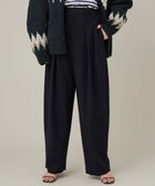 【カレンソロジー/Curensology】のダブルクロスツータックパンツ 人気、トレンドファッション・服の通販 founy(ファニー) ファッション Fashion レディースファッション WOMEN パンツ Pants エレガント 上品 Elegant ストレッチ Stretch thumbnail ネイビー88|ID: prp329100004095936 ipo3291000000029488490