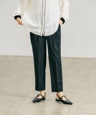 【グローバルワーク/GLOBAL WORK】のウツクシルエットテーパードパンツ/114976 人気、トレンドファッション・服の通販 founy(ファニー) ファッション Fashion レディースファッション WOMEN パンツ Pants カットソー Cut And Sew ジップ Zip ジャケット Jacket ストレッチ Stretch スニーカー Sneakers センター Center 人気 Popularity フラット Flat フロント Front ポケット Pocket リラックス Relax エレガント 上品 Elegant thumbnail ブラック09|ID: prp329100004096064 ipo3291000000028176515