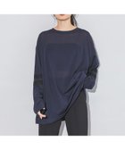 【ジーナシス/JEANASiS】のシアーテンジクフットボールロンTEE 人気、トレンドファッション・服の通販 founy(ファニー) ファッション Fashion レディースファッション WOMEN トップス・カットソー Tops/Tshirt ロング / Tシャツ T-Shirts おすすめ Recommend インナー Inner シアー Sheer トレンド Trend 夏 Summer thumbnail ネイビー|ID: prp329100004096331 ipo3291000000028902212