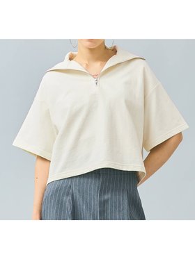 【コカ/COCA】のミニ裏毛ハーフジップトップス 人気、トレンドファッション・服の通販 founy(ファニー) ファッション Fashion レディースファッション WOMEN トップス・カットソー Tops/Tshirt おすすめ Recommend インナー Inner ショート Short ジップ Zip スウェット Sweat タンク Tank ポケット Pocket リラックス Relax |ID:prp329100004096370