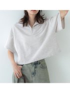 【コカ/COCA】のミニ裏毛ハーフジップトップス 人気、トレンドファッション・服の通販 founy(ファニー) ファッション Fashion レディースファッション WOMEN トップス・カットソー Tops/Tshirt おすすめ Recommend インナー Inner ショート Short ジップ Zip スウェット Sweat タンク Tank ポケット Pocket リラックス Relax thumbnail Lt.gray|ID: prp329100004096370 ipo3291000000028756930