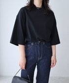 【その他のブランド/Other】のオーバーサイズ Tシャツ evernavy エバーネイビー 人気、トレンドファッション・服の通販 founy(ファニー) ファッション Fashion レディースファッション WOMEN トップス・カットソー Tops/Tshirt シャツ/ブラウス Shirts/Blouses ロング / Tシャツ T-Shirts おすすめ Recommend ショルダー Shoulder ドロップ Drop ベーシック Basic エレガント 上品 Elegant 半袖 Short Sleeve thumbnail ブラック|ID: prp329100004096491 ipo3291000000028889023