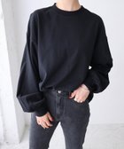 【その他のブランド/Other】のボリュームスリーブ 長袖 Tシャツ evernavy エバーネイビー 人気、トレンドファッション・服の通販 founy(ファニー) ファッション Fashion レディースファッション WOMEN トップス・カットソー Tops/Tshirt シャツ/ブラウス Shirts/Blouses ロング / Tシャツ T-Shirts ボリュームスリーブ / フリル袖 Volume Sleeve サロペ Salope ショルダー Shoulder スリーブ Sleeve ツイード Tweed ドロップ Drop ベスト Vest ベーシック Basic エレガント 上品 Elegant 人気 Popularity 長袖 Long Sleeve thumbnail ブラック|ID: prp329100004096548 ipo3291000000028899303