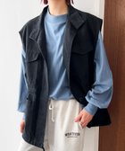 【その他のブランド/Other】のモックネック ボリューム袖 長袖Tシャツ ブルーグレー|ID: prp329100004096570 ipo3291000000028612447