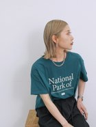 【サマンサモスモス/Samansa Mos2】の【抗菌防臭】ロゴTシャツ グリーン|ID: prp329100004096601 ipo3291000000029465476