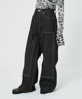 【スピック&スパン/Spick & Span】のSELVAGE Double Knee DENIM デニムパンツ 人気、トレンドファッション・服の通販 founy(ファニー) ファッション Fashion レディースファッション WOMEN パンツ Pants デニムパンツ Denim Pants クール Cool セットアップ Set Up デニム Denim トレンド Trend ドレス Dress フォーマル Formal ワーク Work |ID:prp329100004097482