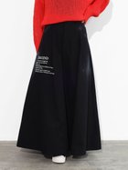 【ヴァン/Vin】のロゴデニムロングスカート 人気、トレンドファッション・服の通販 founy(ファニー) ファッション Fashion レディースファッション WOMEN スカート Skirt ロングスカート Long Skirt デニム Denim フロント Front プリント Print ワンポイント One Point thumbnail ブラック|ID: prp329100004097679 ipo3291000000028571371