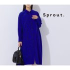 【リリアンビューティ/Liliane Burty】の【Sprout.】フラワープリント シャツワンピース 人気、トレンドファッション・服の通販 founy(ファニー) ファッション Fashion レディースファッション WOMEN ワンピース Dress シャツワンピース Shirt Dresses カーディガン Cardigan ショルダー Shoulder ショート Short ジャケット Jacket タイツ Tights ドロップ Drop 長袖 Long Sleeve ピーチ Peach フラワー Flower プリント Print ベスト Vest ポケット Pocket モノトーン Monotone レギンス Leggings ロング Long おすすめ Recommend エレガント 上品 Elegant thumbnail ブルー|ID: prp329100004097790 ipo3291000000027796135