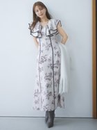 【スナイデル/SNIDEL】のラッフルカラープリントワンピース 人気、トレンドファッション・服の通販 founy(ファニー) ファッション Fashion レディースファッション WOMEN ワンピース Dress ウェーブ Wave 秋 Autumn/Fall ストレート Straight 定番 Standard 人気 Popularity バランス Balance フィット Fit プリント Print ミックス Mix 無地 Plain Color おすすめ Recommend thumbnail IVR[003]|ID: prp329100004097849 ipo3291000000028424868