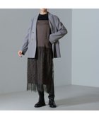 【ナノ ユニバース/nano universe】のレース切り替えサテンキャミワンピース 人気、トレンドファッション・服の通販 founy(ファニー) ファッション Fashion レディースファッション WOMEN ワンピース Dress キャミワンピース No Sleeve Dresses カーディガン Cardigan ギャザー Gather サテン Satin ジャケット Jacket スカラップ Scalloped バランス Balance ミドル Middle ランジェリー Lingerie レース Race 2024年 2024 2024-2025秋冬・A/W Aw/Autumn/Winter/Fw/Fall/2024-2025 thumbnail モカ3|ID: prp329100004097969 ipo3291000000027797454