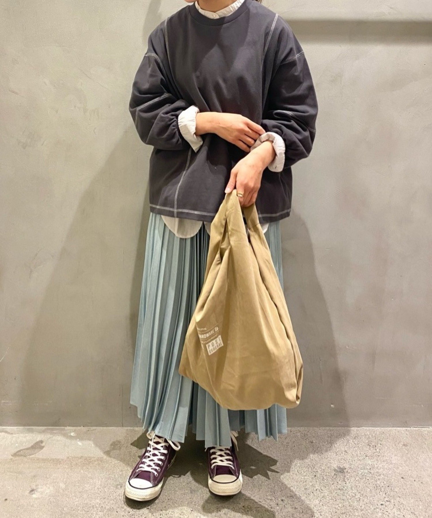 【ニコアンド/niko and】のOROSループコンビニBAG インテリア・キッズ・メンズ・レディースファッション・服の通販 founy(ファニー) 　ファッション　Fashion　レディースファッション　WOMEN　バッグ　Bag　コンパクト　Compact　シンプル　Simple　人気　Popularity　バケツ　Bucket　ビンテージ　Vintage　ボックス　Box　ループ　Loop　ベージュ55|ID: prp329100004098018 ipo3291000000028564764