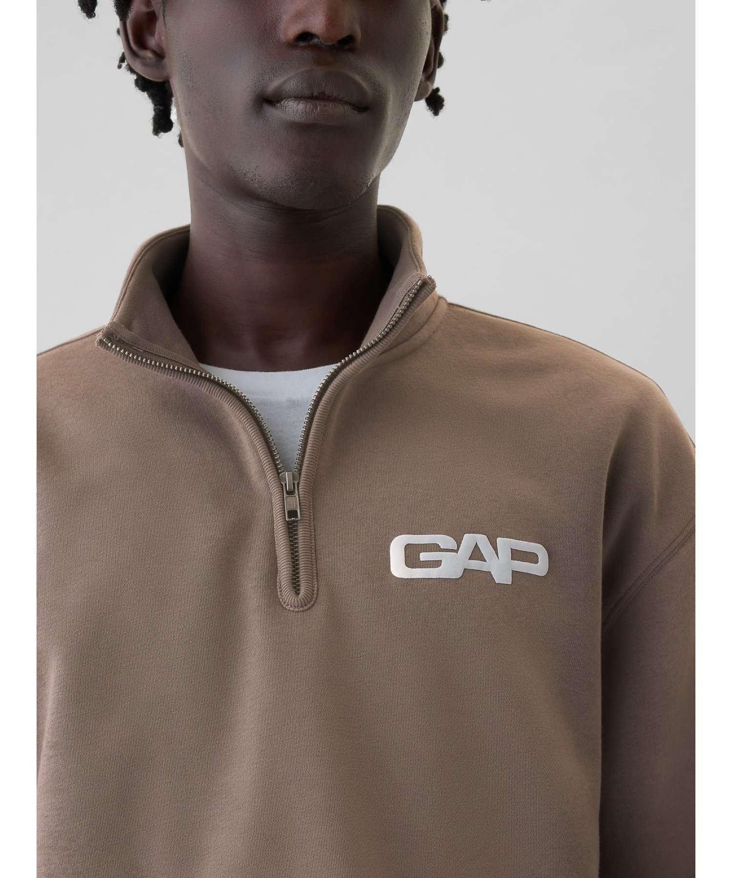 【ギャップ/GAP】のGAPロゴ ハーフジップアップ プルオーバー(ユニセックス) インテリア・キッズ・メンズ・レディースファッション・服の通販 founy(ファニー) 　ファッション　Fashion　レディースファッション　WOMEN　トップス・カットソー　Tops/Tshirt　プルオーバー　Pullover　クラシック　Classic　ストレート　Straight　フィット　Fit　モックネック　Mock Neck　リラックス　Relax　長袖　Long Sleeve　PLYMOUTH_ROCK|ID: prp329100004098840 ipo3291000000028518136