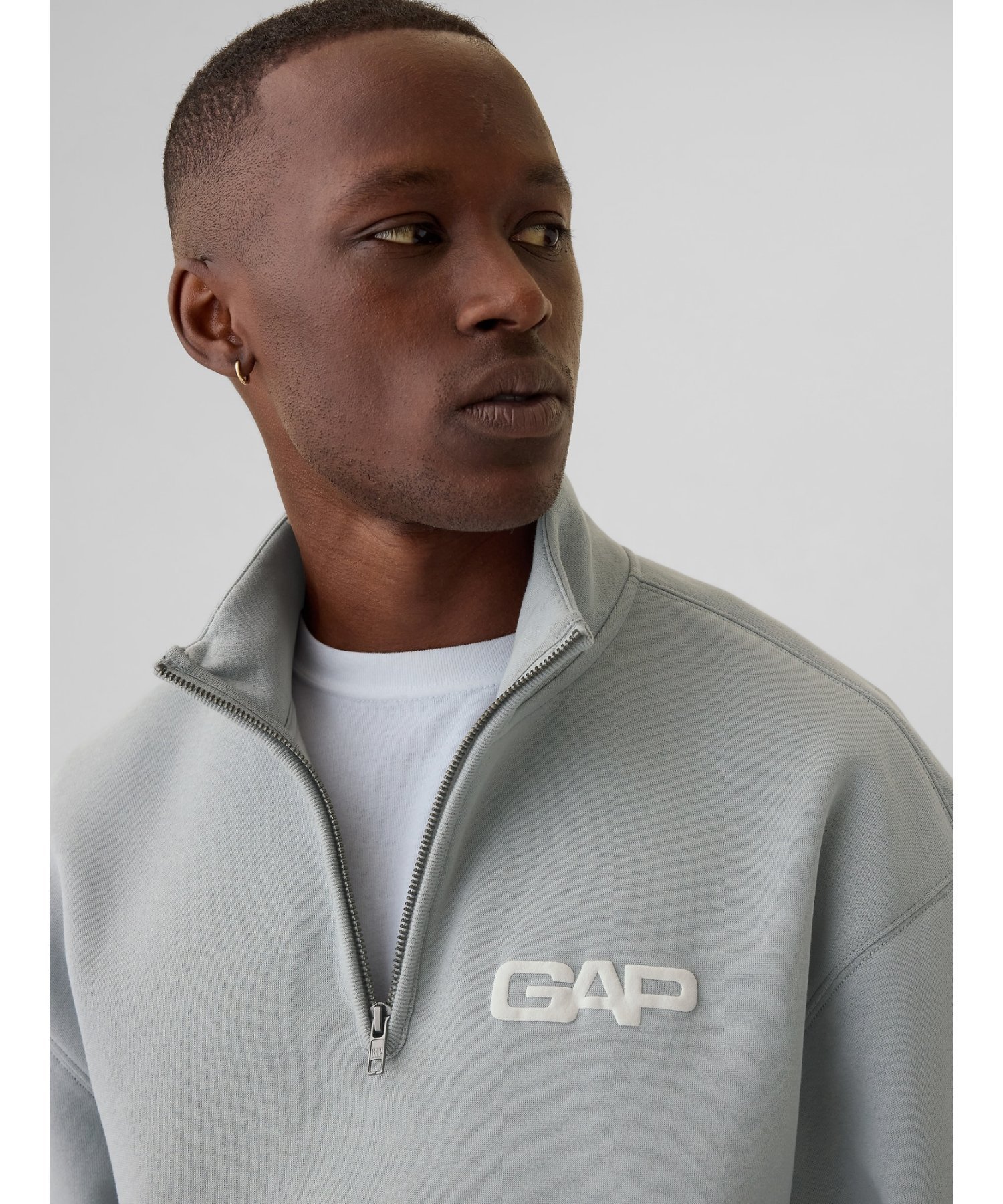 【ギャップ/GAP】のGAPロゴ ハーフジップアップ プルオーバー(ユニセックス) インテリア・キッズ・メンズ・レディースファッション・服の通販 founy(ファニー) 　ファッション　Fashion　レディースファッション　WOMEN　トップス・カットソー　Tops/Tshirt　プルオーバー　Pullover　クラシック　Classic　ストレート　Straight　フィット　Fit　モックネック　Mock Neck　リラックス　Relax　長袖　Long Sleeve　URBAN_JUNGLE_GREY|ID: prp329100004098840 ipo3291000000028518138