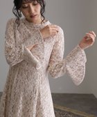 【プールヴー/PourVous】のアシンメトリーロングワンピース 人気、トレンドファッション・服の通販 founy(ファニー) ファッション Fashion レディースファッション WOMEN ワンピース Dress おすすめ Recommend アシンメトリー Asymmetry エレガント 上品 Elegant クラシック Classic スリーブ Sleeve セレモニー Ceremony ドレス Dress レース Race ロング Long 二次会 Wedding Party 結婚式 Wedding Ceremony thumbnail ベージュ|ID: prp329100004098938 ipo3291000000028090723