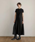 【ミエリインヴァリアント/MIELIINVARIANT】のRibbon Choker Bicolor Dress 人気、トレンドファッション・服の通販 founy(ファニー) ファッション Fashion レディースファッション WOMEN ワンピース Dress ドレス Party Dresses カットソー Cut And Sew 軽量 Lightweight サテン Satin ジャージー Jersey ストレッチ Stretch ドッキング Docking ドレス Dress バランス Balance フィット Fit ラップ Wrap リボン Ribbon 楽ちん Easy おすすめ Recommend 旅行 Travel ビジネス 仕事 通勤 Business thumbnail BLACK|ID: prp329100004098942 ipo3291000000028090745