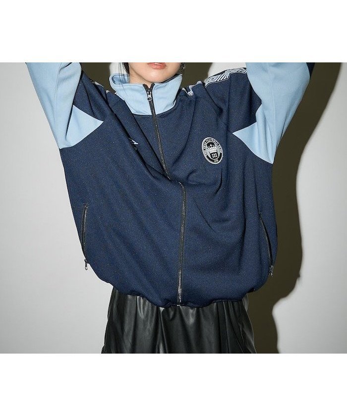 【フリークスストア/FREAK'S STORE】の別注 Track Jacket 24AW インテリア・キッズ・メンズ・レディースファッション・服の通販 founy(ファニー) 　ファッション　Fashion　レディースファッション　WOMEN　アウター　Coat Outerwear　ジャケット　Jackets　2024年　2024　2024-2025秋冬・A/W　Aw/Autumn/Winter/Fw/Fall/2024-2025　A/W・秋冬　Aw・Autumn/Winter・Fw・Fall-Winter　冬　Winter　コンパクト　Compact　ジャケット　Jacket　スペシャル　Special　ドローコード　Draw Cord　ビンテージ　Vintage　今季　This Season　切替　Switching　別注　Special Order　羽織　Haori　ネイビー|ID: prp329100004099127 ipo3291000000028828060