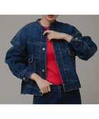 【サニーレーベル/Sonny Label / URBAN RESEARCH】のノーカラーデニムジャケット 人気、トレンドファッション・服の通販 founy(ファニー) ファッション Fashion レディースファッション WOMEN アウター Coat Outerwear ジャケット Jackets デニムジャケット Denim Jackets 2024年 2024 2024-2025秋冬・A/W Aw/Autumn/Winter/Fw/Fall/2024-2025 A/W・秋冬 Aw・Autumn/Winter・Fw・Fall-Winter 冬 Winter おすすめ Recommend ショート Short シンプル Simple ジャケット Jacket セットアップ Set Up デニム Denim バランス Balance フェミニン Feminine ユーズド Used thumbnail ダークブルー|ID: prp329100004099130 ipo3291000000028475805