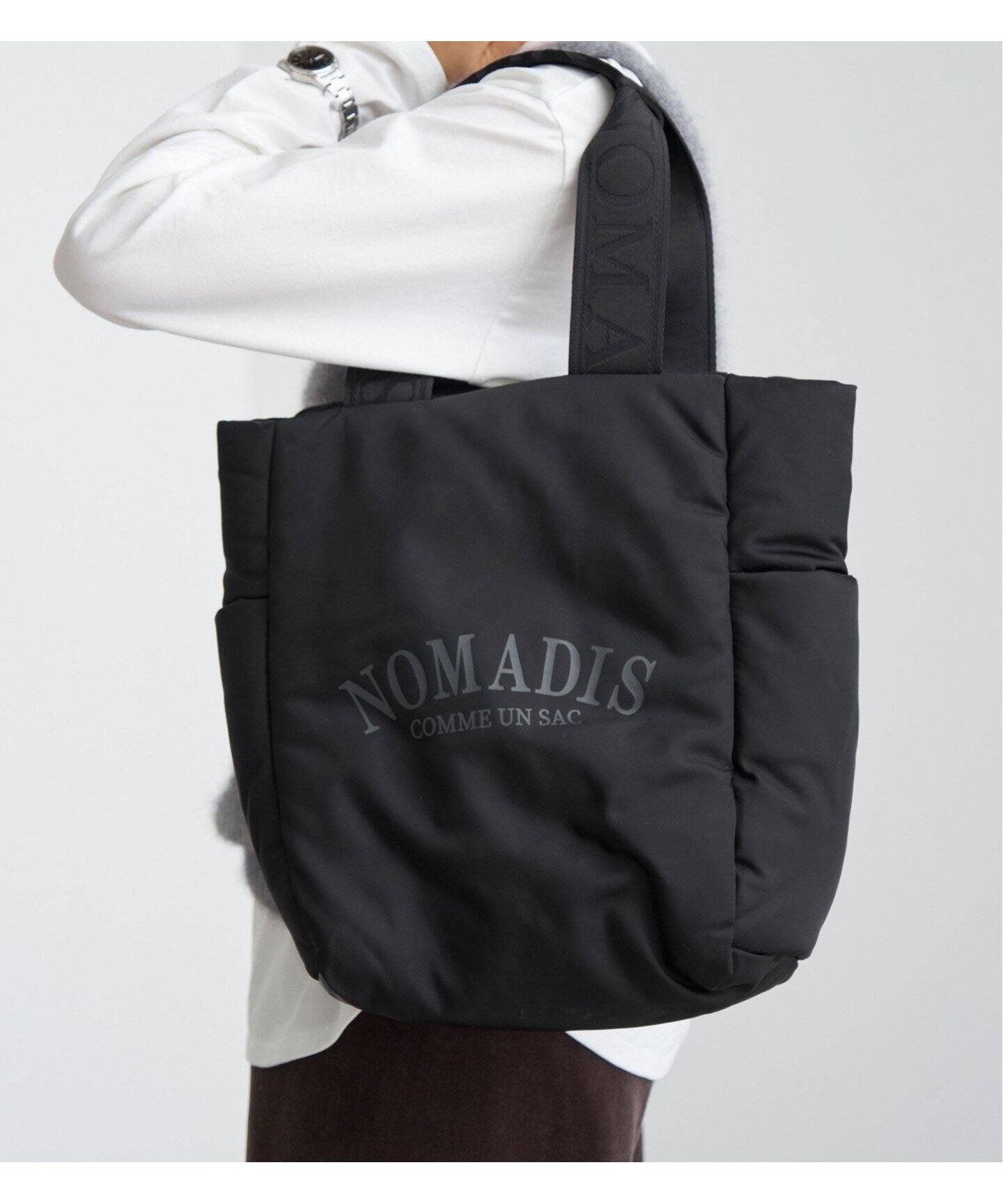 【イエナ/IENA】の《追加》NOMADIS/ノマディス 別注 SAC PADDED トートバッグ インテリア・キッズ・メンズ・レディースファッション・服の通販 founy(ファニー) 　ファッション　Fashion　レディースファッション　WOMEN　バッグ　Bag　別注　Special Order　ブラック|ID: prp329100004099248 ipo3291000000028319583