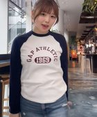 【ギャップ/GAP】のGAP ATHLETICロゴ ラグランTシャツ 人気、トレンドファッション・服の通販 founy(ファニー) ファッション Fashion レディースファッション WOMEN トップス・カットソー Tops/Tshirt シャツ/ブラウス Shirts/Blouses ロング / Tシャツ T-Shirts おすすめ Recommend ストレート Straight スリーブ Sleeve フィット Fit フロント Front リラックス Relax 長袖 Long Sleeve thumbnail NEW_OFF_WHITE|ID: prp329100004099435 ipo3291000000028681391