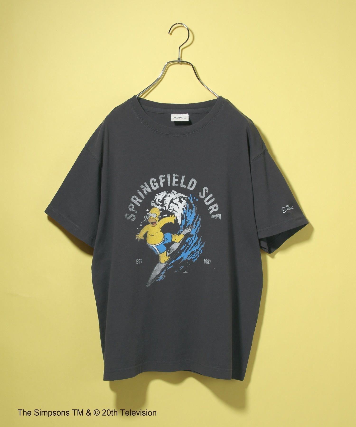 【レプシィム ローリーズファーム/LEPSIM LOWRYS FARM】の【THE SIMPSONS/シンプソンズ】アソートプリントTシャツ インテリア・キッズ・メンズ・レディースファッション・服の通販 founy(ファニー) 　ファッション　Fashion　レディースファッション　WOMEN　トップス・カットソー　Tops/Tshirt　シャツ/ブラウス　Shirts/Blouses　ロング / Tシャツ　T-Shirts　キャラクター　Character　プリント　Print　グレー19|ID: prp329100004099449 ipo3291000000028326971