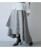 【ハレ/HARE】のジャガードクロスレイヤードスカート 人気、トレンドファッション・服の通販 founy(ファニー) ファッション Fashion レディースファッション WOMEN スカート Skirt スウェット Sweat ダウン Down フレア Flare エレガント 上品 Elegant thumbnail グレー15|ID: prp329100004099590 ipo3291000000028517388