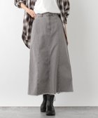 【グローバルワーク/GLOBAL WORK】のGOODデニムナロースカート/118369 人気、トレンドファッション・服の通販 founy(ファニー) ファッション Fashion レディースファッション WOMEN スカート Skirt ショート Short スリット Slit デニム Denim トレンド Trend フリンジ Fringe フロント Front ポケット Pocket 人気 Popularity 楽ちん Easy thumbnail グレー14|ID: prp329100004099603 ipo3291000000028906522